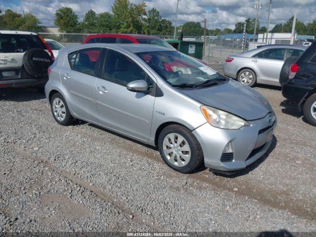  Salvage Toyota Prius c