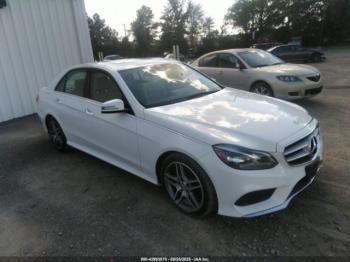  Salvage Mercedes-Benz E-Class
