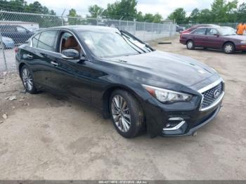  Salvage INFINITI Q50