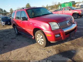  Salvage Mercury Mountaineer