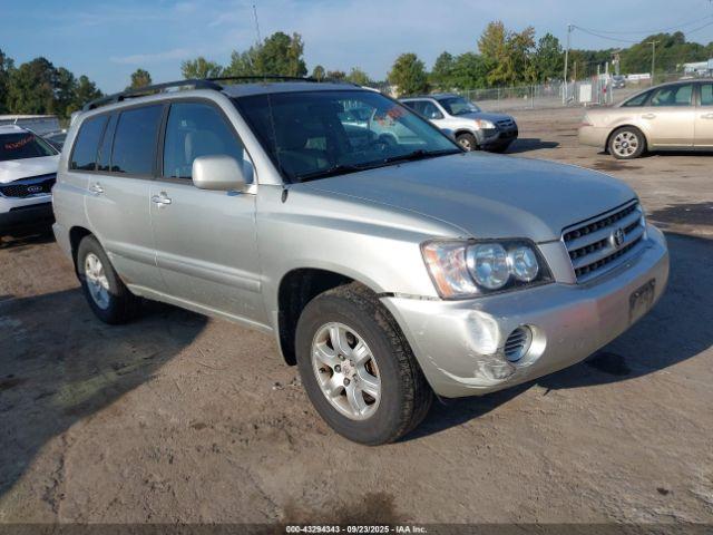  Salvage Toyota Highlander