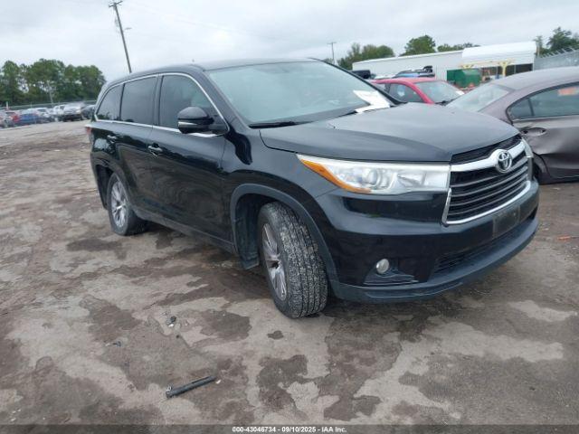  Salvage Toyota Highlander