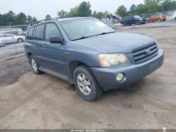  Salvage Toyota Highlander