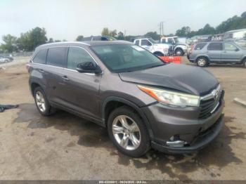  Salvage Toyota Highlander