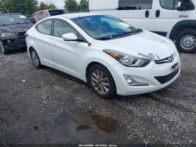  Salvage Hyundai ELANTRA