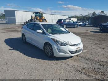  Salvage Hyundai ELANTRA