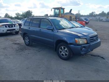  Salvage Toyota Highlander