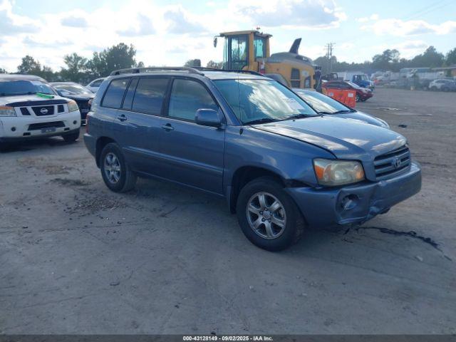  Salvage Toyota Highlander