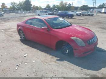  Salvage INFINITI G35