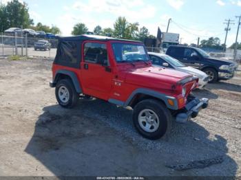  Salvage Jeep Wrangler