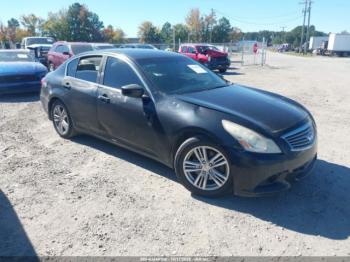  Salvage INFINITI G25