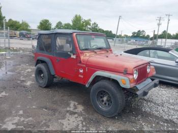  Salvage Jeep Wrangler