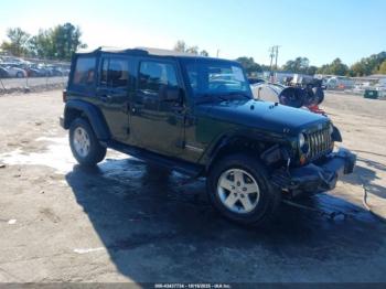  Salvage Jeep Wrangler