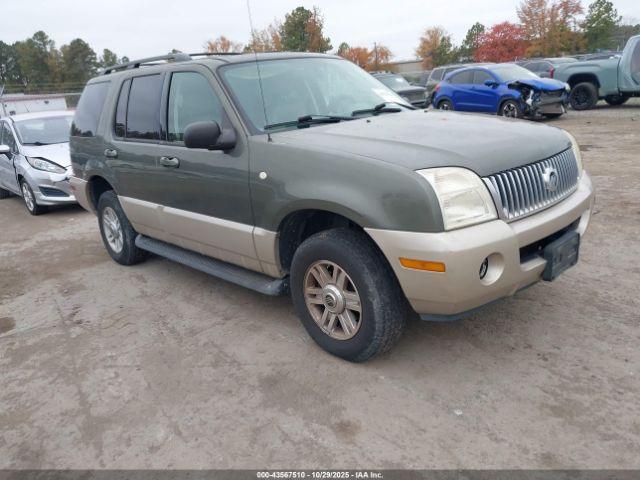  Salvage Mercury Mountaineer