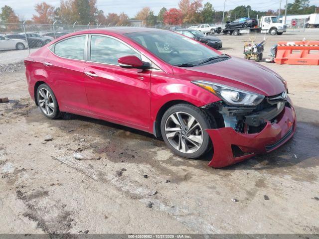  Salvage Hyundai ELANTRA