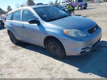  Salvage Toyota Matrix
