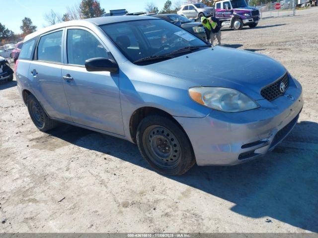  Salvage Toyota Matrix