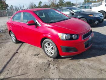  Salvage Chevrolet Sonic