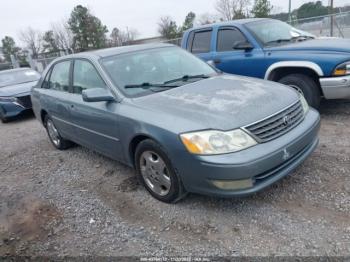  Salvage Toyota Avalon