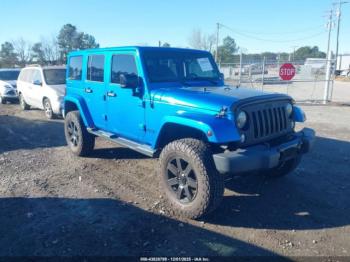  Salvage Jeep Wrangler