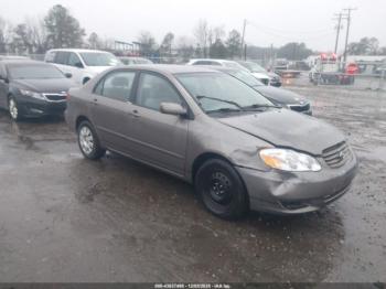  Salvage Toyota Corolla