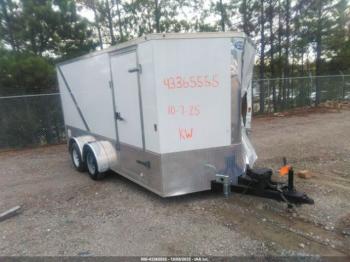  Salvage Forest River Enclosed Trailer