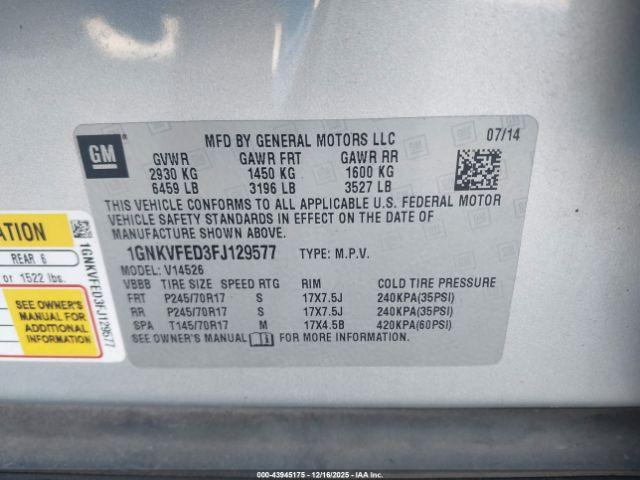 Chevrolet Traverse Ls Image 10