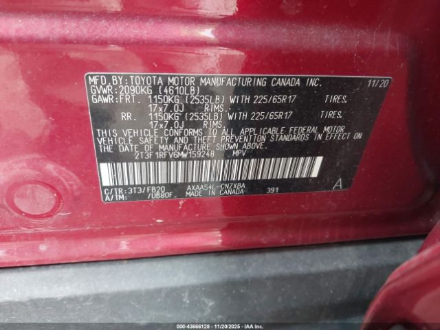 Toyota RAV4 Le Image 10