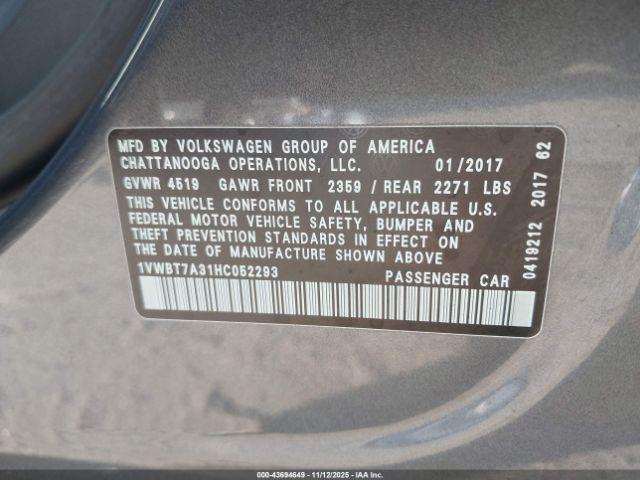 Volkswagen Passat 1.8t Se Image 16