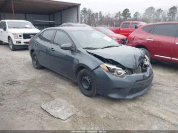  Salvage Toyota Corolla