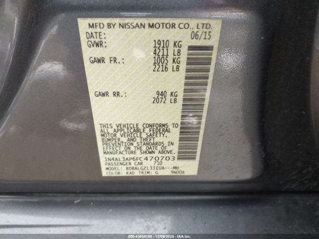 Nissan Altima 2.5 S Image 10