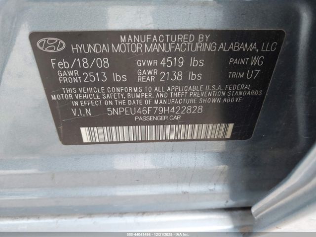 Hyundai SONATA Limited V6 Image 8