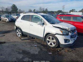 Salvage Chevrolet Trax