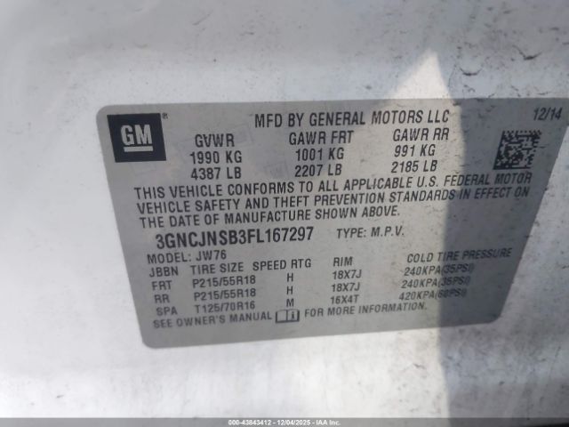 Chevrolet Trax Ltz Image 15