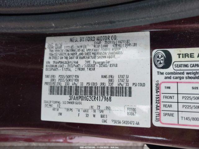 Ford Fusion Se Image 9