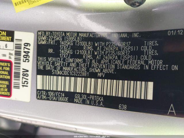 Toyota Sienna Le V6 8 Passenger Image 9