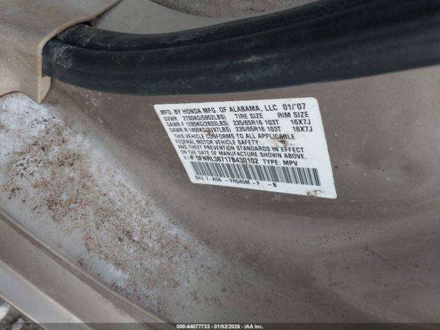 Honda Odyssey Ex-l Image 8