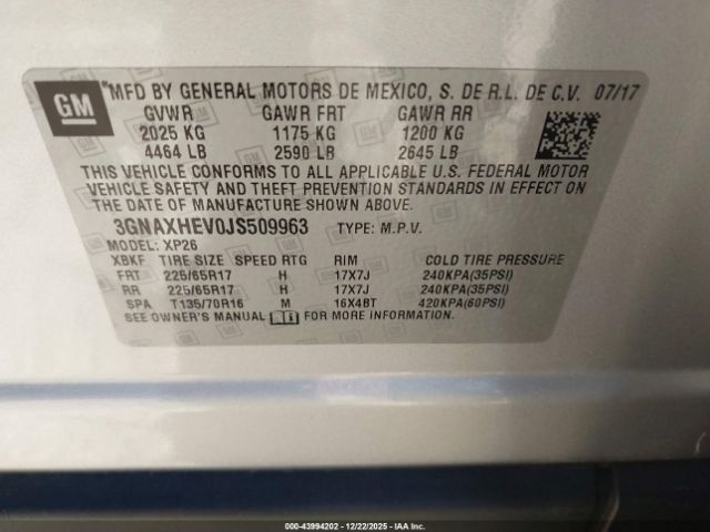 Chevrolet Equinox Ls Image 11