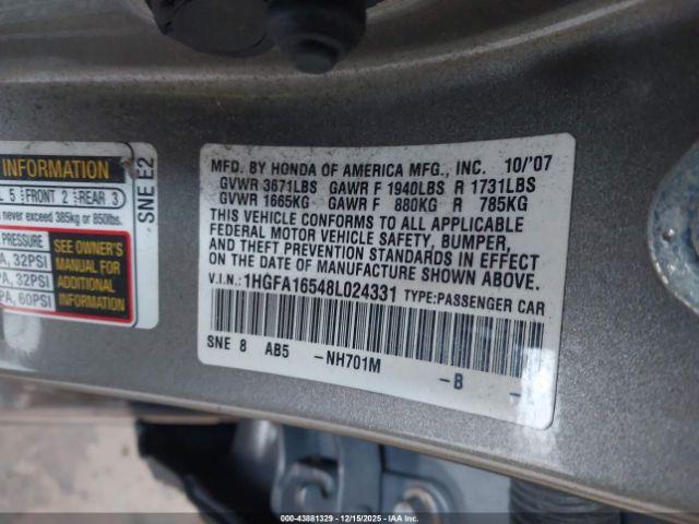 Honda Civic Lx Image 11