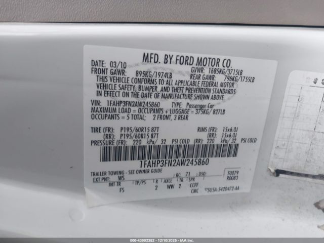 Ford Focus Se Image 9