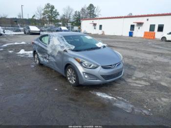  Salvage Hyundai ELANTRA