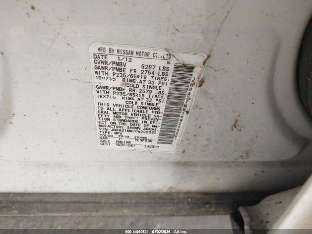 Nissan Murano Sl Image 3