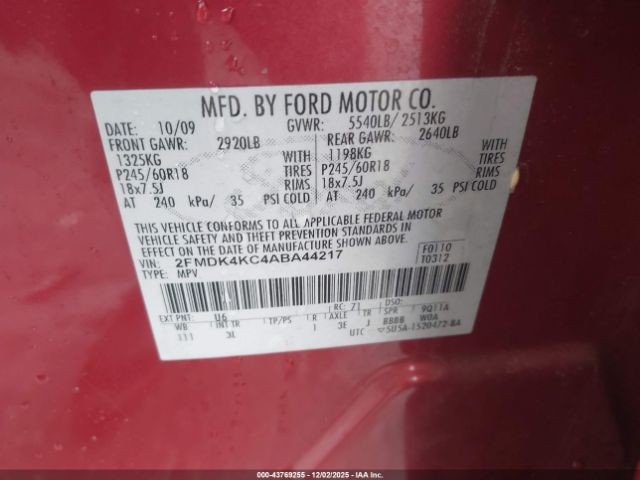 Ford Edge Limited Image 10