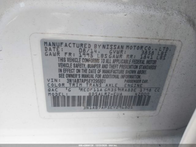 Nissan Sentra Sr Image 9