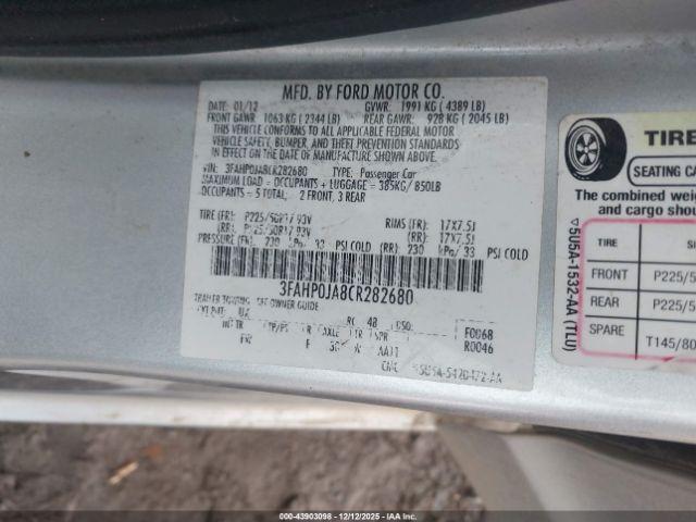 Ford Fusion Sel Image 8