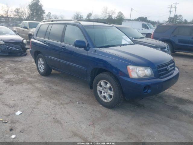  Salvage Toyota Highlander
